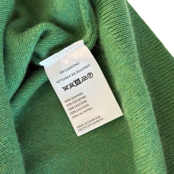 Anthropologie Pilcro Alani Green Milan The Cashmere Collection Sweater Size XS - Picture 7 of 8